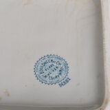 Rectangular tureen iron earth