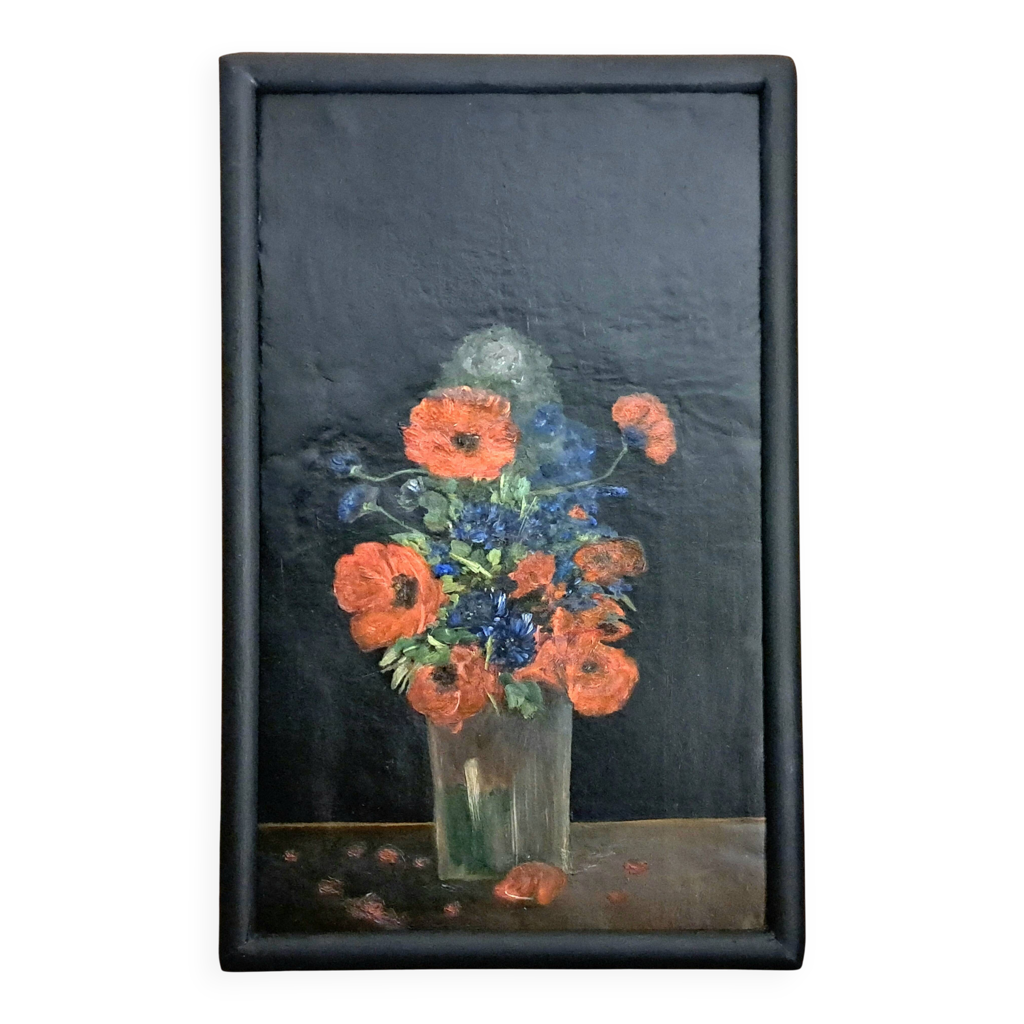 Still life around 1900, oil on canvas post-impressionism