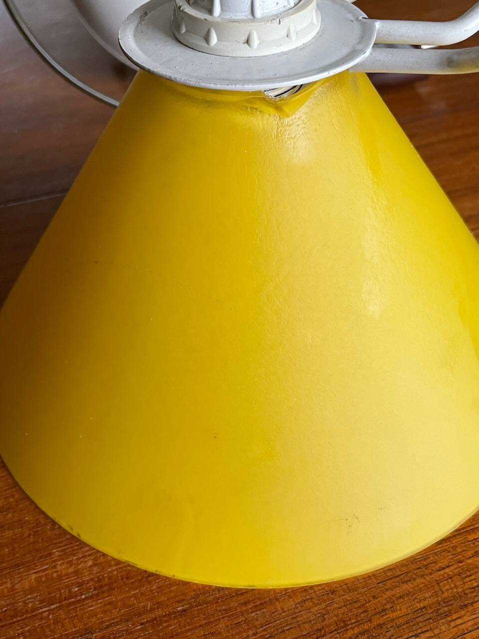 Vintage 3-light pendant light by Le Dauphin circa 1980s