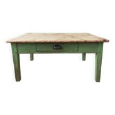 Table basse de ferme patinée