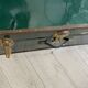 Green vintage suitcase A&R Luggage MFG GO