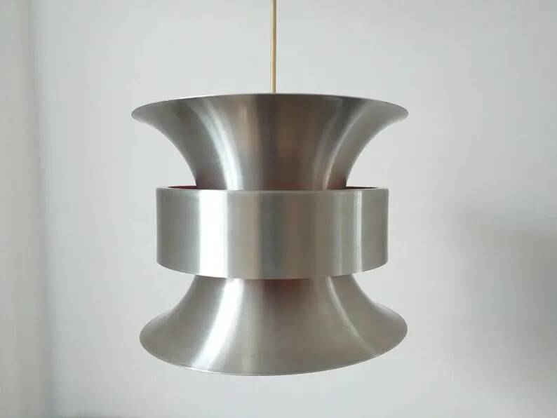 Midcentury Pendant Designed by Carl Thore, Sweden, 1970s