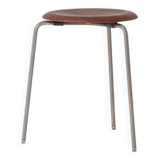 Early edition ‘DOT’ stool by Arne Jacobsen for Fritz Hansen, Denmark 1960s.
