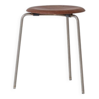 Tabouret « DOT » de la première édition d'Arne Jacobsen pour Fritz Hansen, Danemark, années 1960.