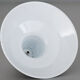 Industrial suspension n°2 in enamelled sheet anthracite gray 44cm XL 1960
