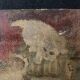 Small old signed painting, scene of cats, oil on panel, 1900