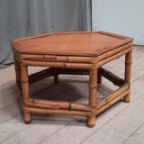 Small bamboo coffee table