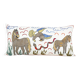 Vintage embroidered cushion cover 46x89 cm