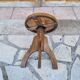 Art Deco tripod piano stool