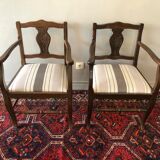 Pair of antique armchairs