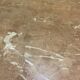 Table basse bouillotte de style Louis XVI marbre rose