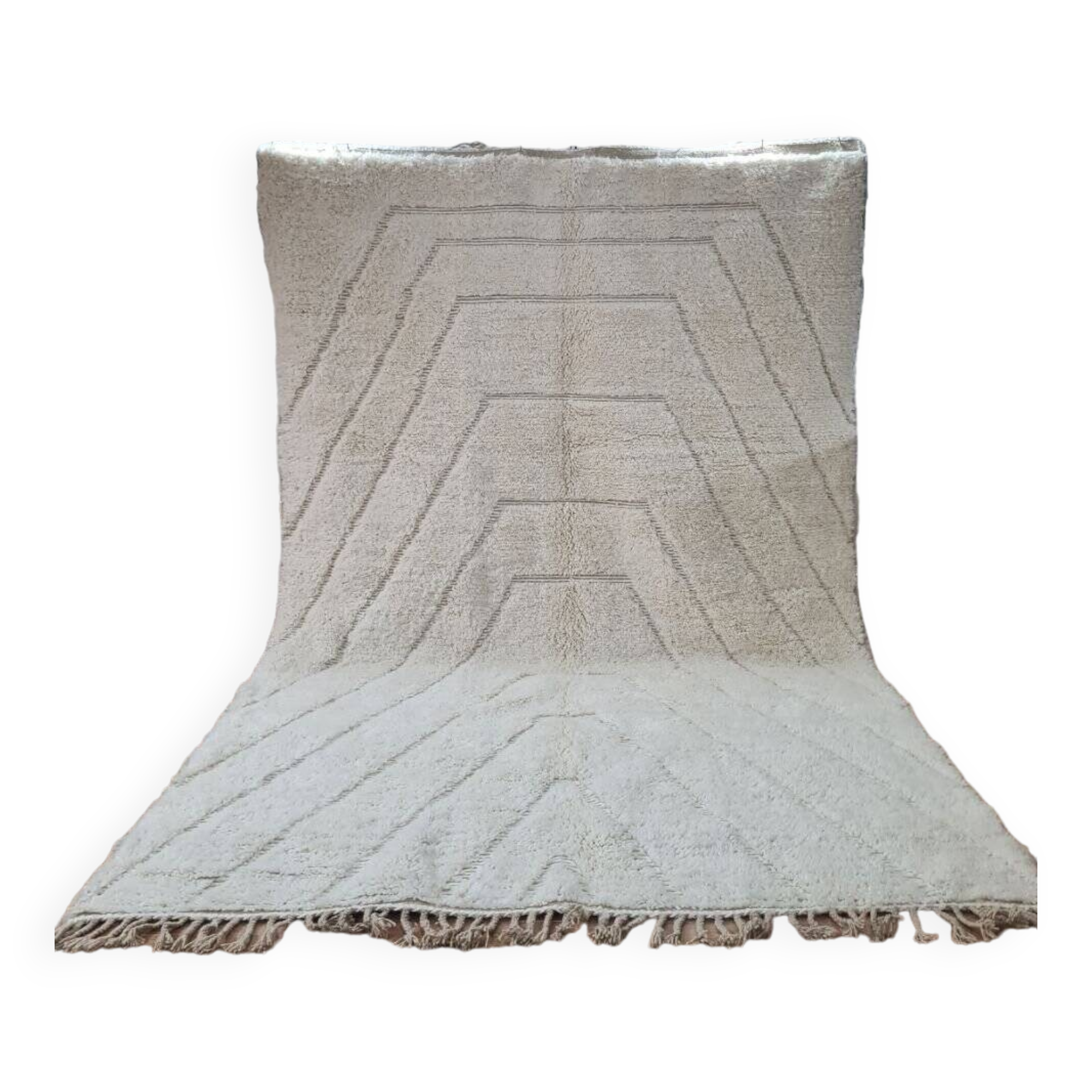 Handmade Beni Ouarain rug 300x200 cm