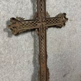 Calvary cross from the Napoleon III period in cast iron (2)
