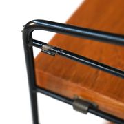 Bibliothèque modulaire scandinave de style "String" des années 1950-60.
