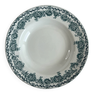 Deep plate Saint Amand collection Argenton 22.4cm
