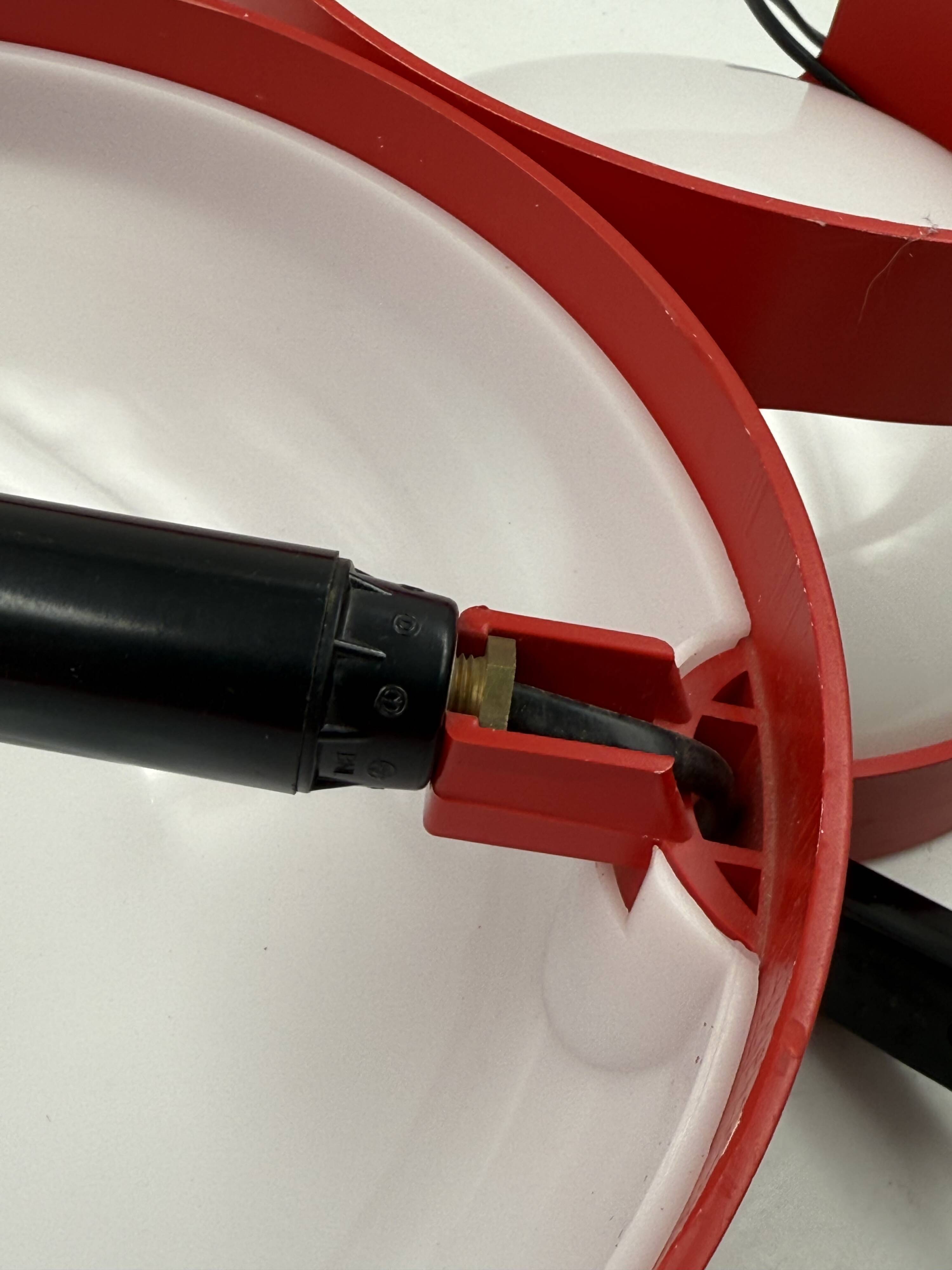 Joe Colombo, space age set of 2 mod. KD27 table lamps, Kartell Italy 1970s