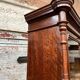 Speckled mahogany bookcase of Napoleon III XIX century