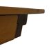 Vintage Pinewood Dining Table Desk with Drawer 60s Design