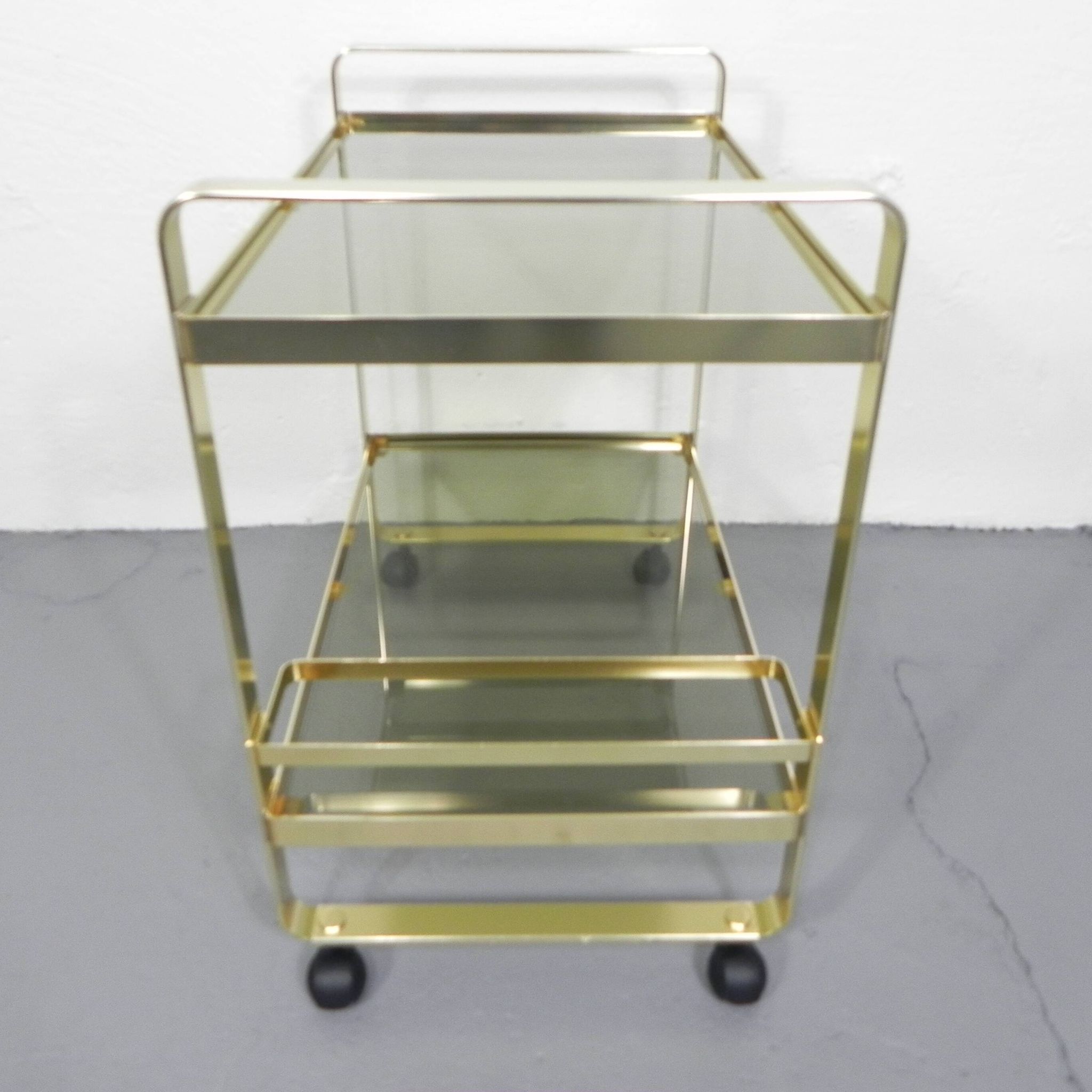Vintage space age drinks bar cart by Av Handwerk