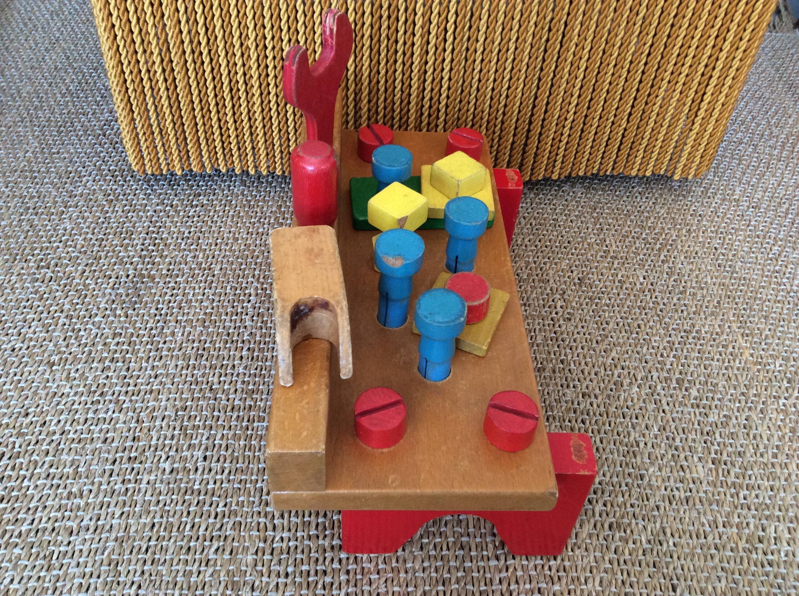 Workbench wooden toy child