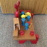 Workbench wooden toy child