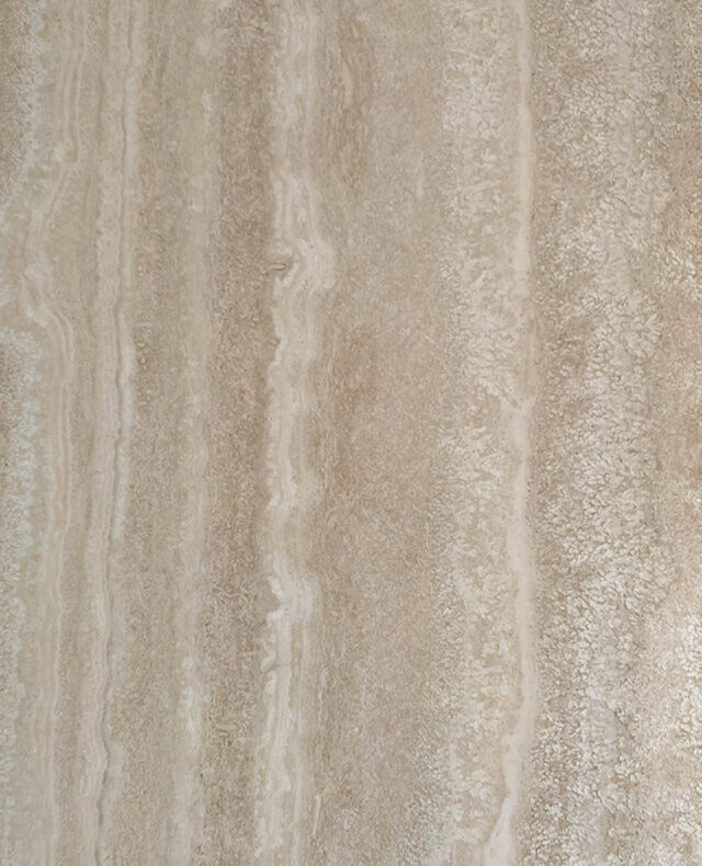 Travertine coffee table