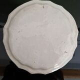Assiette en faïence de Moustiers XVIIIe – Camaïeu de bleu