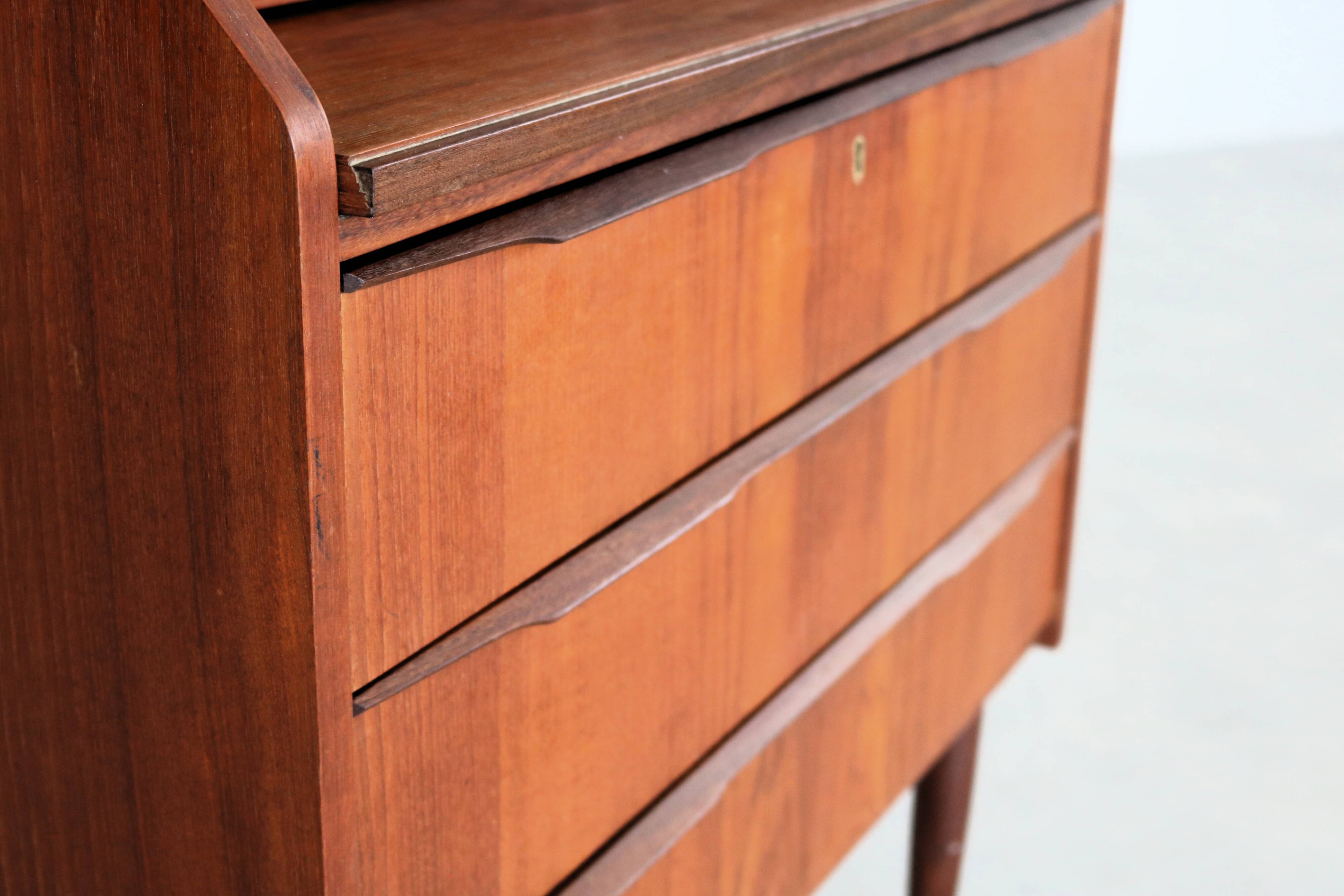 vintage secretary | teak | 1960s | Danish