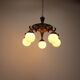 Art deco 5 flamming chandelier 1930s