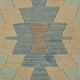 Tapis persan vintage doux 6x10, tapis Oushak en laine, 181x312 cm