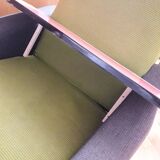 Vintage red formica shelf