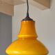 Suspension en opaline orange 70s