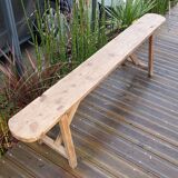 Antique pine bench