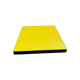 Dessous de plat en formica jaune vintage