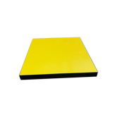 Vintage yellow formica trifle