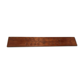 Sculpted walnut front