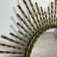 Wrought iron sun mirror