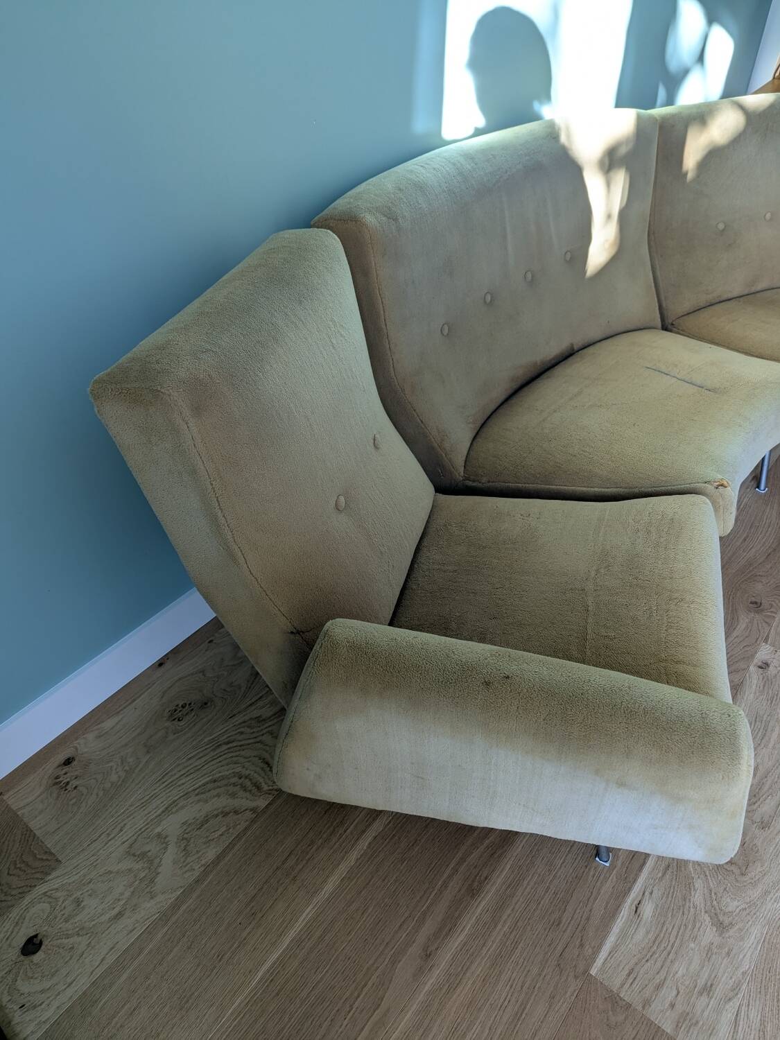 Canapé modulaire modèle 743 par Joseph-André Motte pour Steiner 1960