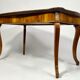Large flat desk Biedermeier in cherry veneer, Circa 1815 Austria
