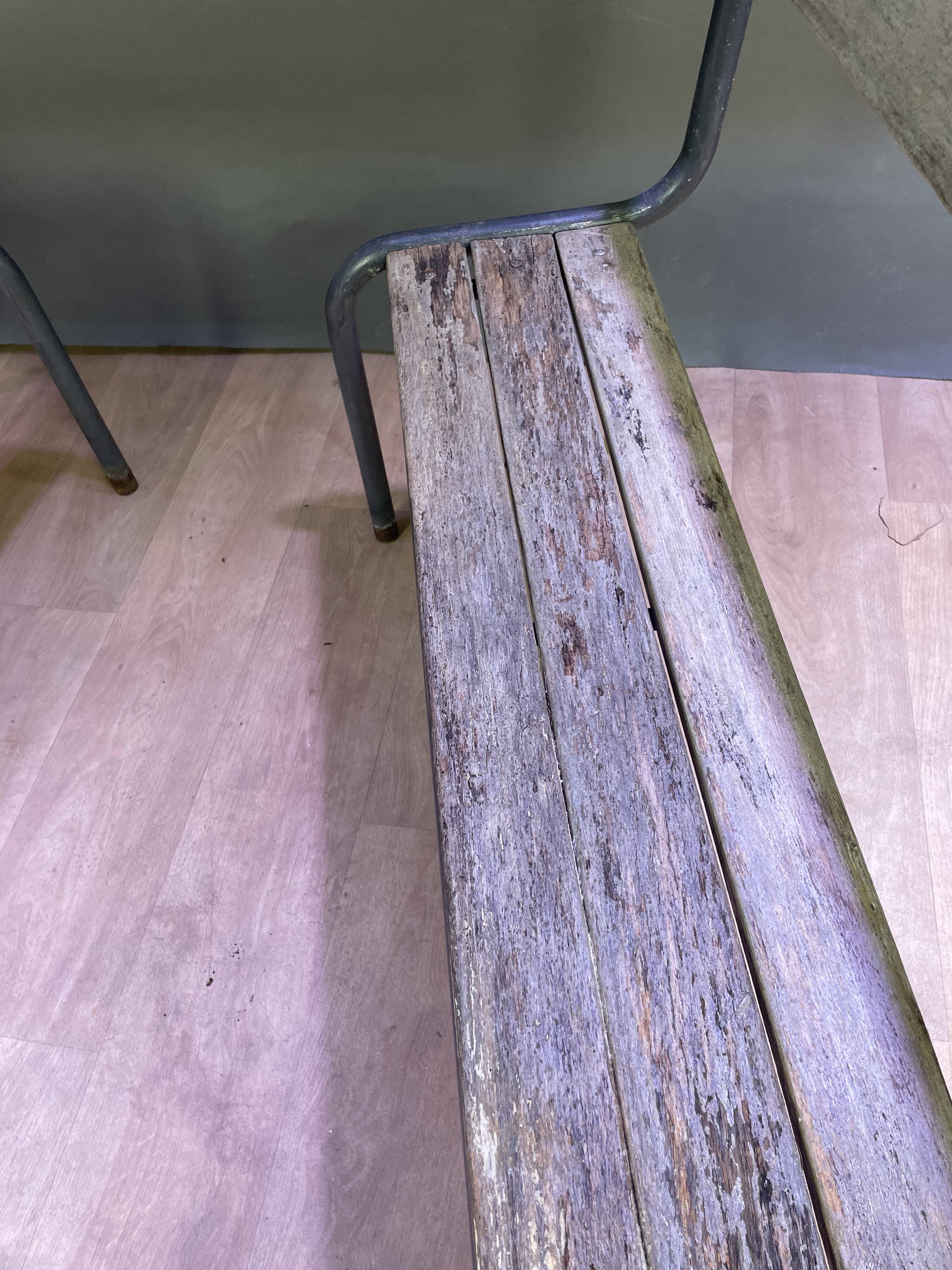 Pair of farm benches