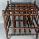 Napoleon III turned wood magazine or music sheet rack B848