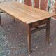 Oak kneading farm table