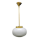 New Look style pendant lamp, Poland, 1970s