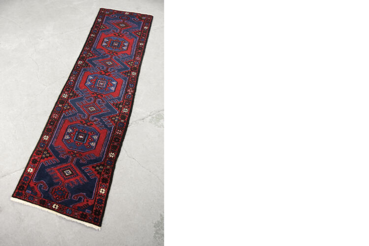 Vintage Hand-Woven Oriental Carpet Hamadan Rug from Ikea, 1960s