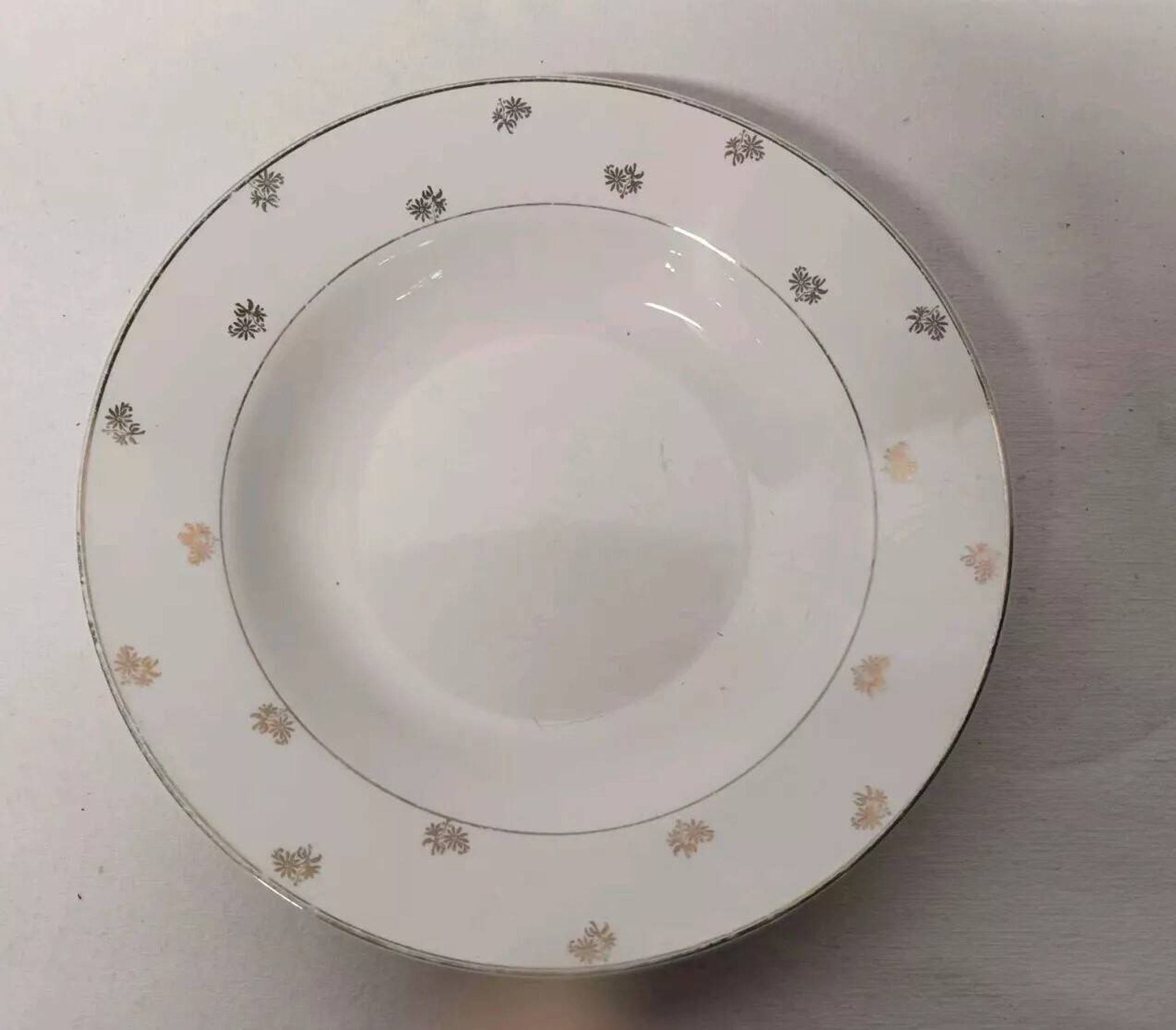Deep plate Digoin Sarreguemines France