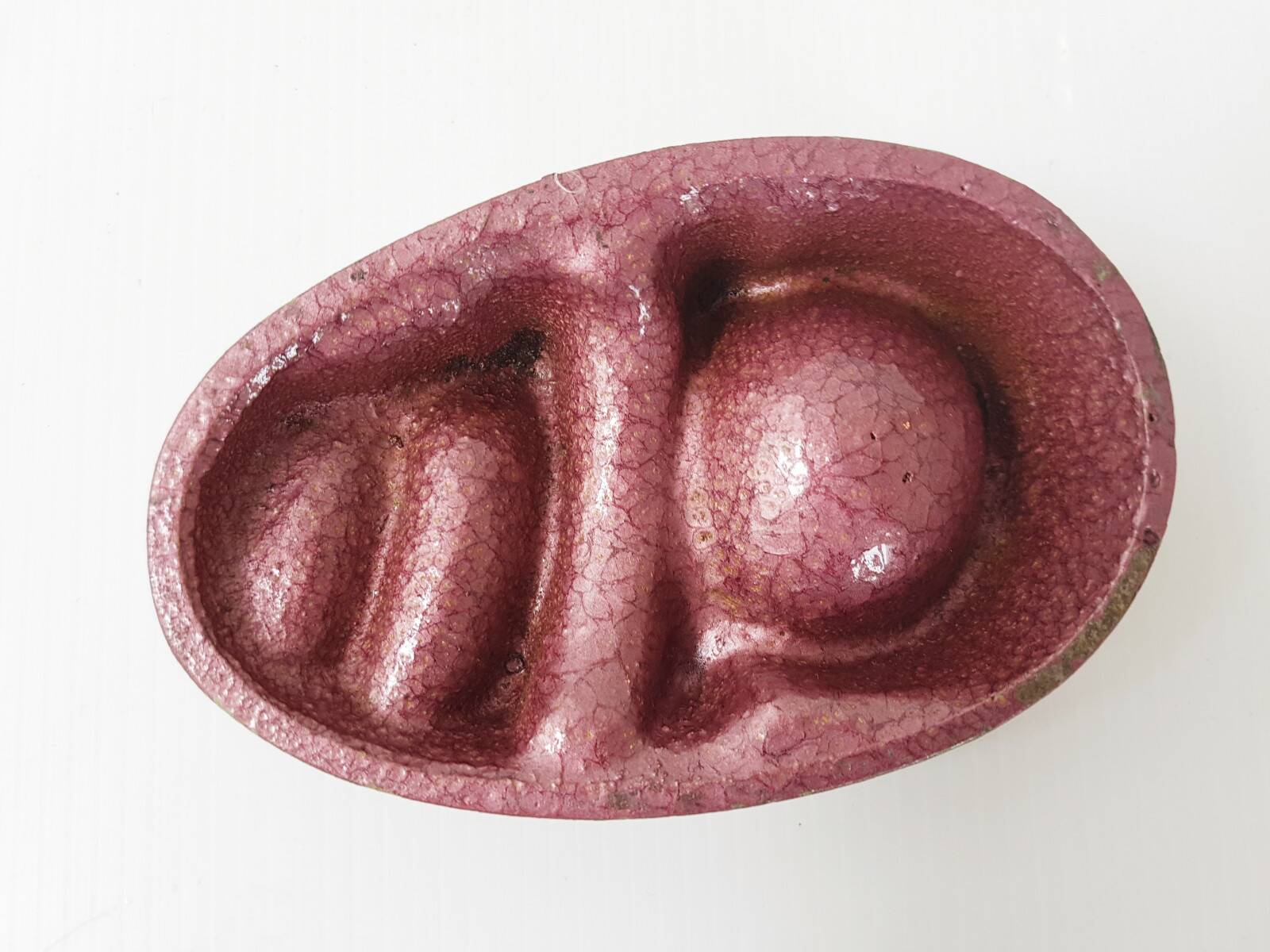 Vintage cast iron ashtray "am 174-178" 1950