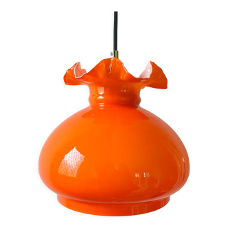 Vintage orange pendant lamp
