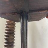 1900 lion paw pedestal table