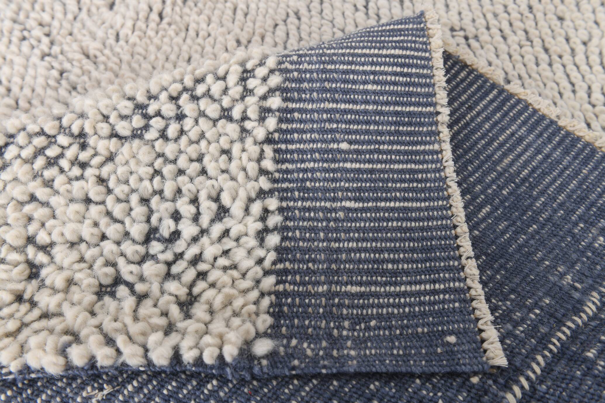 6x10 Rug For Living Room Soft Blue Beige Vintage Rug, 194x303Cm SK 34945