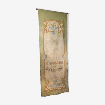 Toile décors de boutique art nouveau